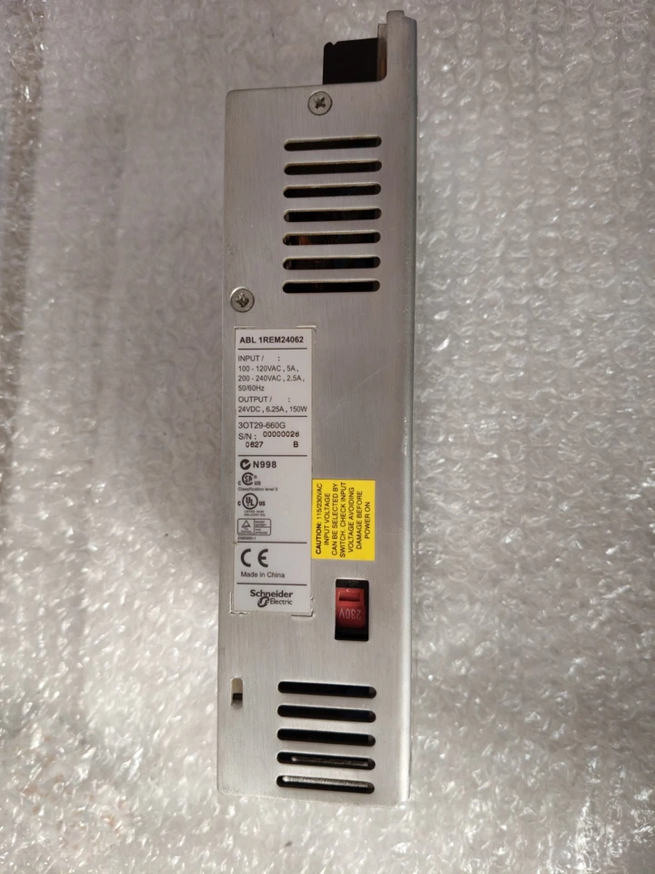 SCHNEIDER ELECTRIC ABL 1REM24062 POWER SUPPLY